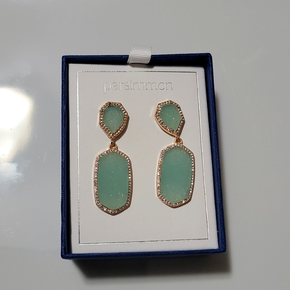 Persimmon earrings